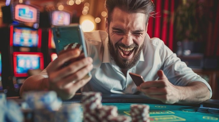Studio dealer langsung betnesia dengan meja blackjack dan roulette HD